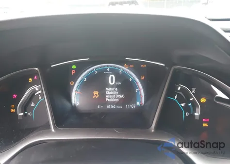 2020 Honda Civic Ex from USA, damaged, VIN 19XFC1F32LE016334